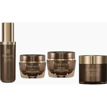 Pleťové sérum Terrazen - EGF Therapy Lifting Set - Komplexní anti-age rituál s růstovými faktory EGF, Volufilinem™, peptidy a multi-hyaluronovým komplexem