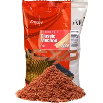 Návnadová surovina CARP EXPERT - Krmná směs Groundbait Classic Method 800 g Fish