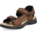 Pánské sandály RIEKER 26955-24 hnědá S6 47