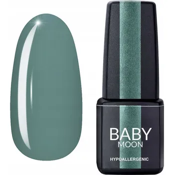Přípravek na nehty Hybridní lak Baby Moon Cold Ocean Č. 15, 6 ml.