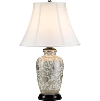 Stojací lampa Velká stolní lampa Elstead SILVER THISTLE 58 cm 1×E27