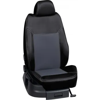 Potah sedadla Autopotahy Volkswagen TOURAN / TOURAN /10.2010-09.2015, Touran (7 míst), KOŽENKA > K0022 (K0022 / Černý koženkový bok)