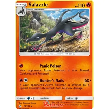 Sběratelská karetní hra Salazzle 026/156 - Ultra Prism Typ karty: Non-Holo