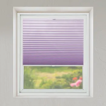Roleta FOA Plisé roleta, s profilem Classic, Průsvitná, Světle fialová, P 015 , 20 x 50 cm
