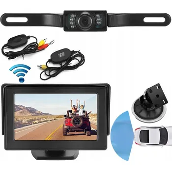 Sada Couvací Kamera s 5" LCD monitorem IP68 pro nákladní vozidla a autobusy