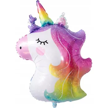 Balónek Balón Jednorožec 66 cm Balón na oslavu Dárek NAROZENINY