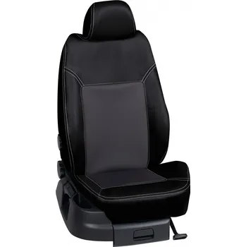 Potah sedadla Autopotahy Volkswagen CRAFTER / CRAFTER /2006-2016, CRAFTER (3 místa), KOŽENKA > K0023 (K0023 / Černý koženkový bok)