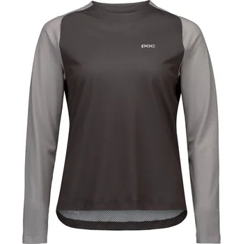 cyklistický dres POC W's Motion Air L/S Jersey - Granite Grey S
