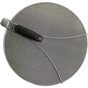 Pánev Maximex Ochranný kryt proti stříkající tuku pro pánve, pohlcující vůně, Ø 29 cm, stříbrný