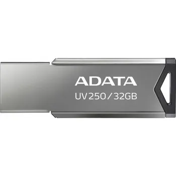 USB flash disk Flash disk ADATA UV250 32 GB USB 2.0 stříbrný