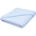 New Baby Dětská froté osuška s kapucí 100x100cm - modrá