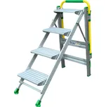 Facal PLIO Bezpečnostní schůdky - 2 až 4 schody Počet schodů: 4 - s madlem