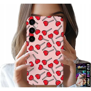 Pouzdro na mobilní telefon POUZDRO PRO SAMSUNG GALAXY S25 – ŽENSKÉ, MÓDNÍ LÍZÁTKA V SRDCI POUZDRA