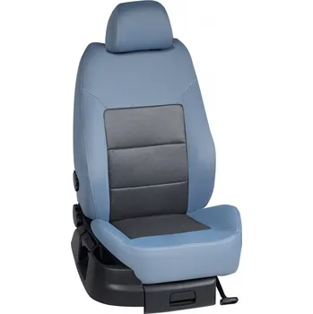Potah sedadla Autopotahy Volkswagen CRAFTER / CRAFTER /2017->, CRAFTER (3 místa), KOMFORT > OR 0037 (OR 0037 / Světle modrý bok)