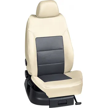 Potah sedadla Autopotahy Volkswagen CRAFTER / CRAFTER /2006-2016, CRAFTER (3 místa), KOŽENKA > OR 0037 (OR 0037 / Béžový koženkový bok)