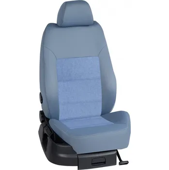 Potah sedadla Autopotahy Volkswagen CRAFTER / CRAFTER /2006-2016, CRAFTER (6 míst), STANDARD > OR 0420 (OR 0420 / Světle modrý bok)