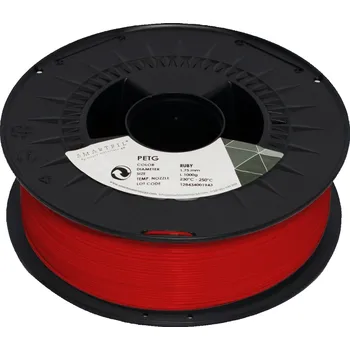 Filament PETG filament Ruby červený 1,75 mm Smartfil 1 kg