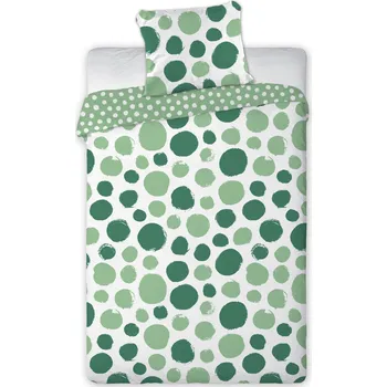Povlečení Bavlněné povlečení Fashion 017 160x200 cm + 70x80 cm zelené