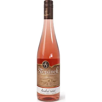 André rosé, 2025, pozdní sběr, suché, Vinařství Štěpánek, 0,75l