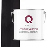 Lazurovací lak Q-COVER 5 l černá polomatná