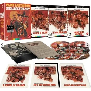 Blu-ray film Clint Eastwood: The Dollars Trilogy - Limited Edition 4K UHD Blu-ray (bez CZ)