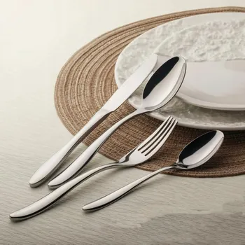 Příbor 32dílná SADA PŘÍBORŮ Z NEREZOVÉ OCELI S JÍDELNÍMI NOŽI A VIDLIČKAMI