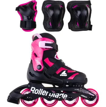 Brusle Rollerblade MICROBLADE COMBO - 210, black/red