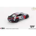 Porsche 911 Dakar "Rally 1978" - stříbrná - 1:64 - Mini GT
