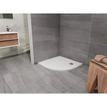 Sprchová vanička Lansanit LANEX90K sprchová vanička čtvrtkruhová EX 900 x 900 mm