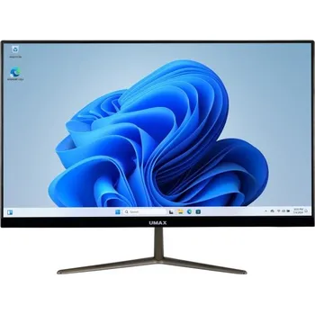 Stolní počítač UMAX All-in-One U-One 24AT Pro/ 23,8" IPS/ 1920x1080/ N150/ 8GB/ 256GB SSD/ HDMI/ 3x USB 3.0/ 2x USB 2.0/ W11Pro/ černý
