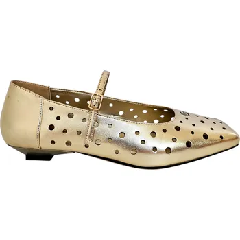 Dámské baleríny Zlaté balerínky Laura Biagiotti Metal Gold Velikost: 39