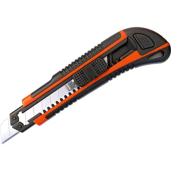 Pracovní nůž VELAMP IG322, Profesionální odlamovací nůž se 2 náhradními čepelemi