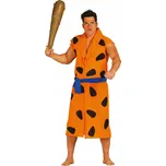 Kostým Guirca Fred Flinstone velikost L oranžový