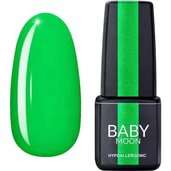 Přípravek na nehty Hybridní lak Baby Moon Perfect Neon Č., 6 ml.