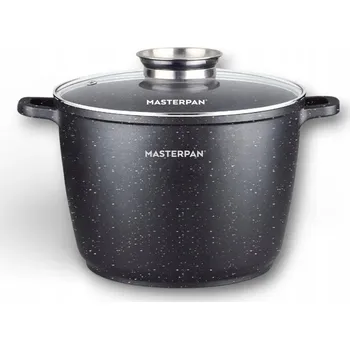 Hrnec HRNEC HLINÍKOVÝ GLEBOKI 28CM MARMUR 10,0L MASTERPAN MP-2132