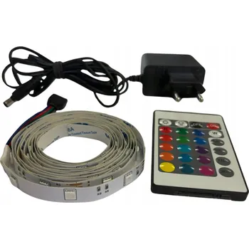 LED páska LED pásek kompletní sada RGB 2m