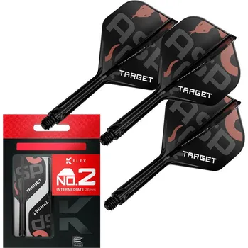 Target K-Flex Nathan Aspinall, No2 letky a střední násadky