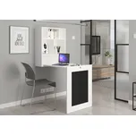 Obdélníkový psací stůl Bim Furniture 60 x 90,4 x 144,5 cm bílý