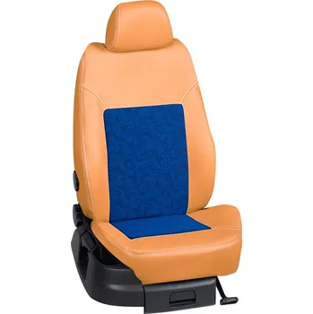 Potah sedadla Autopotahy Citroën C3 / od r.2018->, 5 dveří, Aircross, KOŽENKA > OR 0441 (OR 0441 / Hnědý koženkový bok)