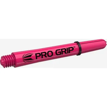 Násadky na šipky Target Pro Grip Pink 34mm krátké 9ks