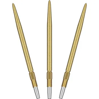 Náhradní hroty na steel šipky Target Swiss SLK zlaté, 35mm - 3ks
