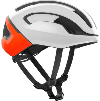 Cyklistická přilba POC Omne Air MIPS silniční přilba Hydrogen White/Fluorescent Orange vel. S (50-56 cm)