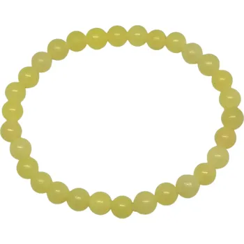 Náramek Žlutý kalcit, náramek 6 mm