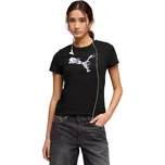 Puma Graphics Floral Cat Tee W 69191201 - puma black M