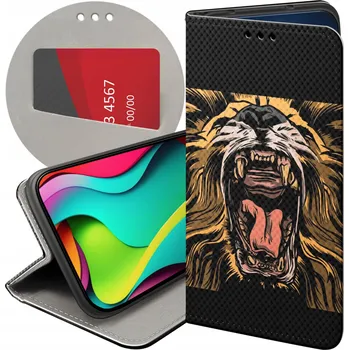 Pouzdro na mobilní telefon Flipové pouzdro Hello Case pro Vivo Y72, žluté