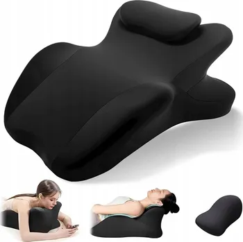 Polštář POLŠTÁŘ ERGONOMICKÝ POLŠTÁŘ NA ČTENÍ PAMĚŤOVÁ PĚNA 59X46X24 CM