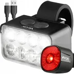 SADA SVĚTEL NA KOLO PŘEDNÍ A ZADNÍ USB-C VAYOX