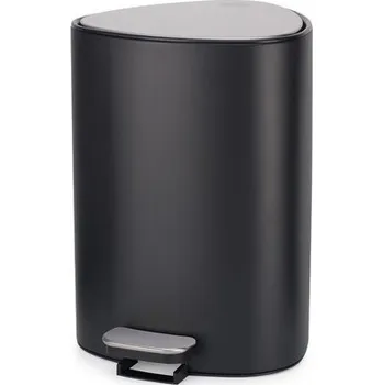 Odpadkový koš KOŠ DO KOUPELNY s PROSTOREM na SÁČKY černý EasyStore Joseph Joseph