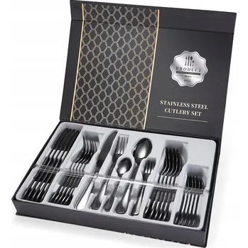 Příbor SADA PŘÍBORŮ PRO 6 OSOB 30 DÍLŮ STŘÍBRNÁ