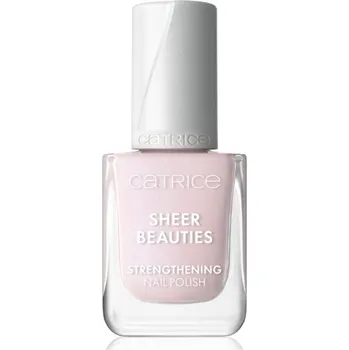 Přípravek na nehty Catrice Sheer Beauties Strengthening Nail Polish posilující lak na nehty odstín 040 Fluffy Cotton Candy 10.5 ml